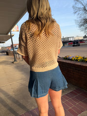 Barefoot crotchet cardi
