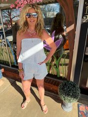 Breeze Strapless Short Set
