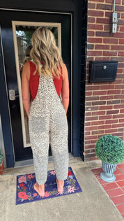 Wild Side Cropped Overalls