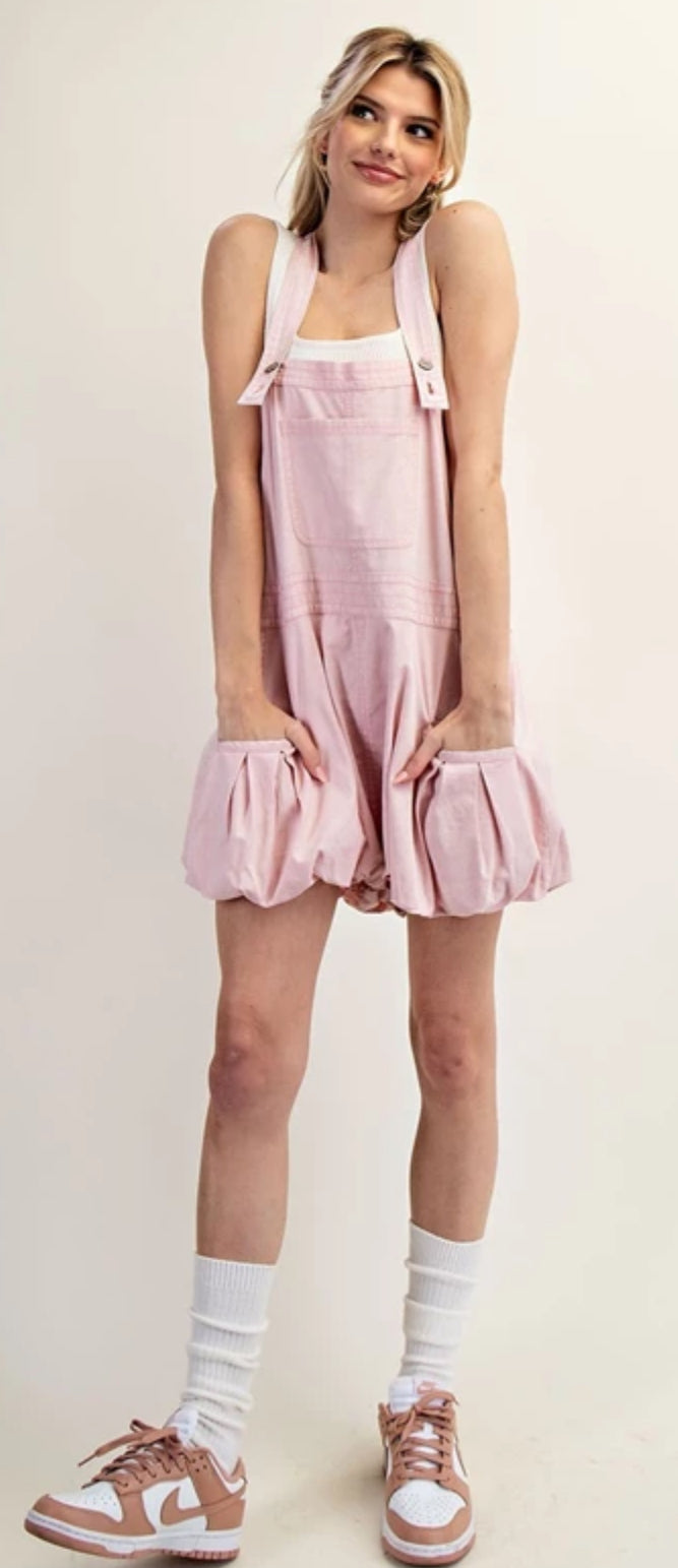Bubble hem romper