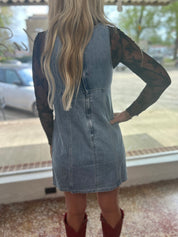 Carrie denim dress