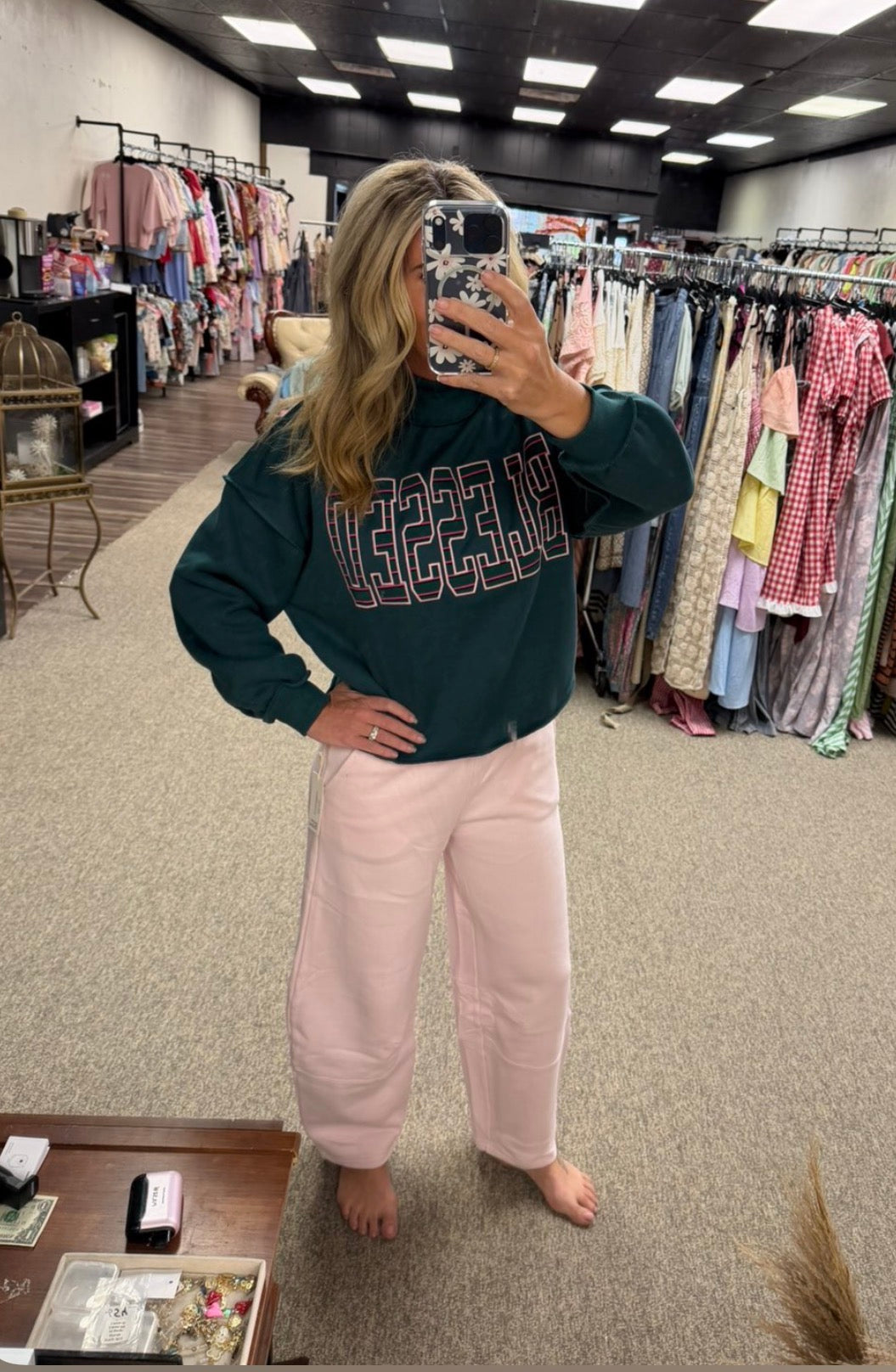 Vintage Havana Light Pink Sweatpants