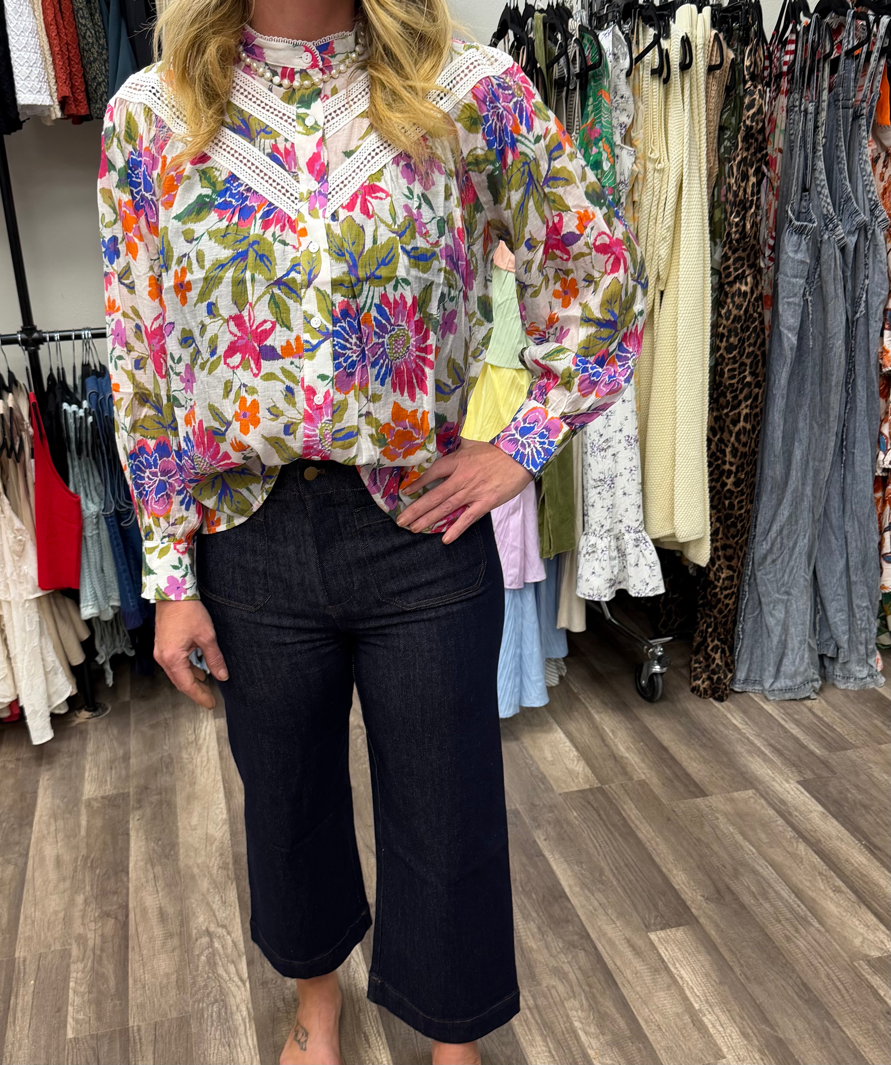 Wildflower whisper blouse