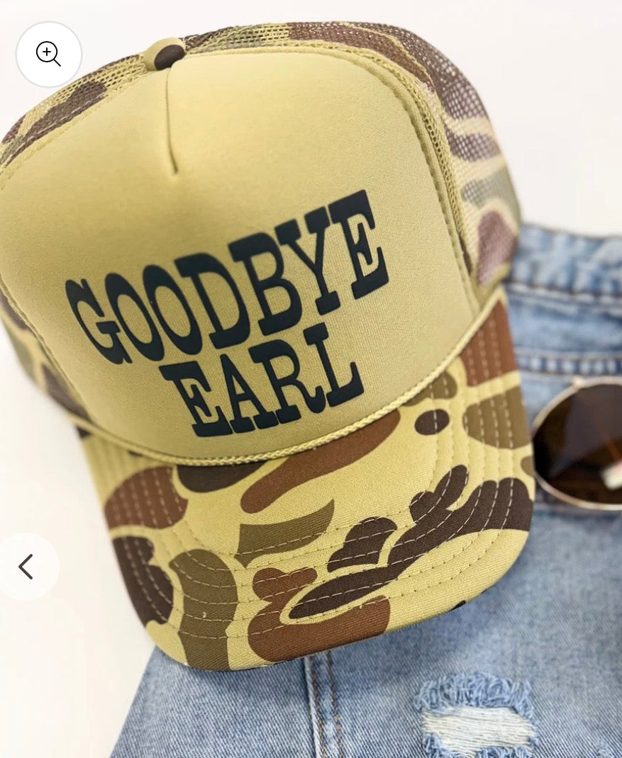Goodbye earl trucker hat