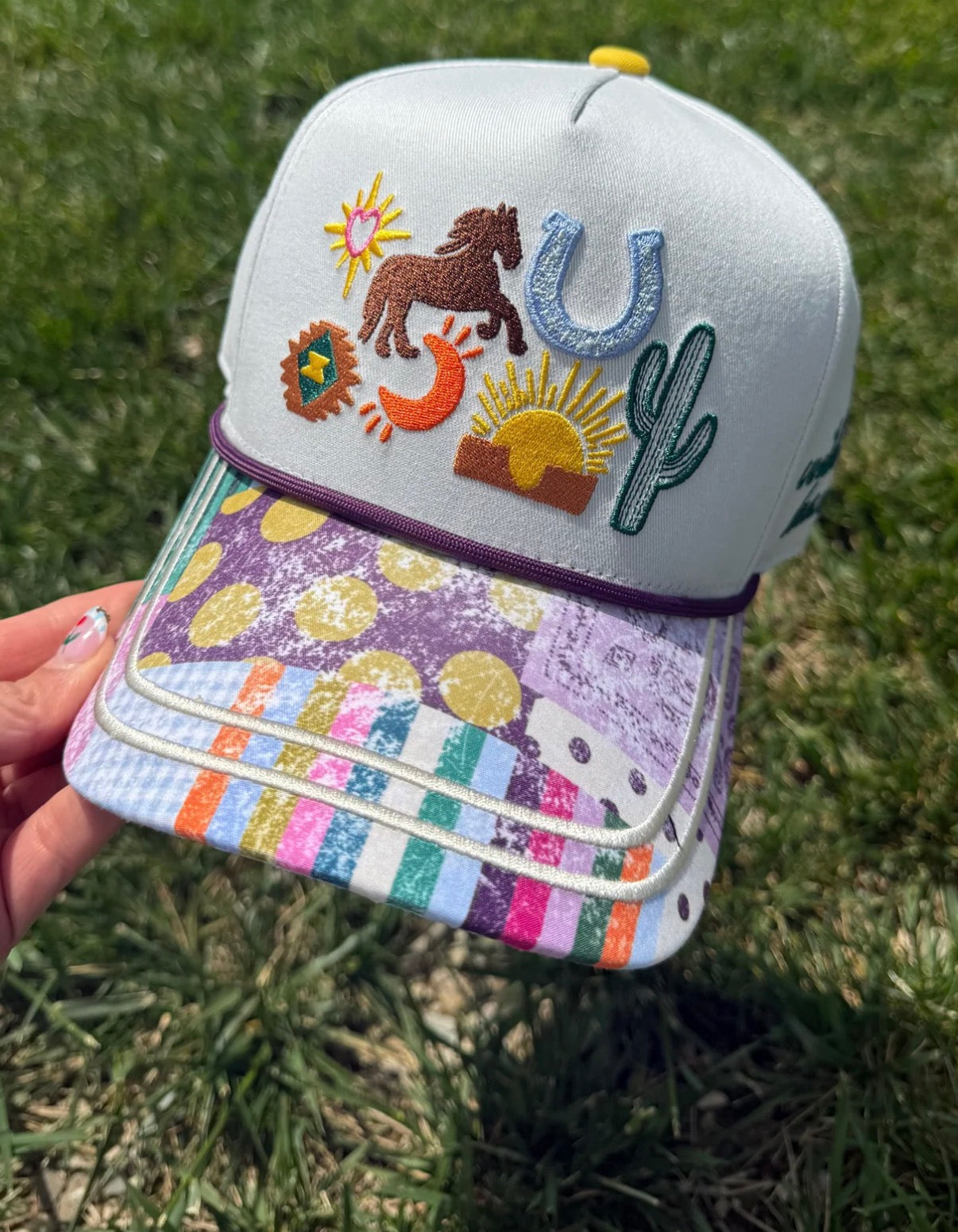 Wild at heart trucker hat