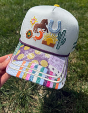 Wild at heart trucker hat