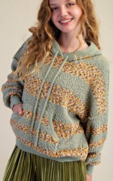 Pistachio wool sweater