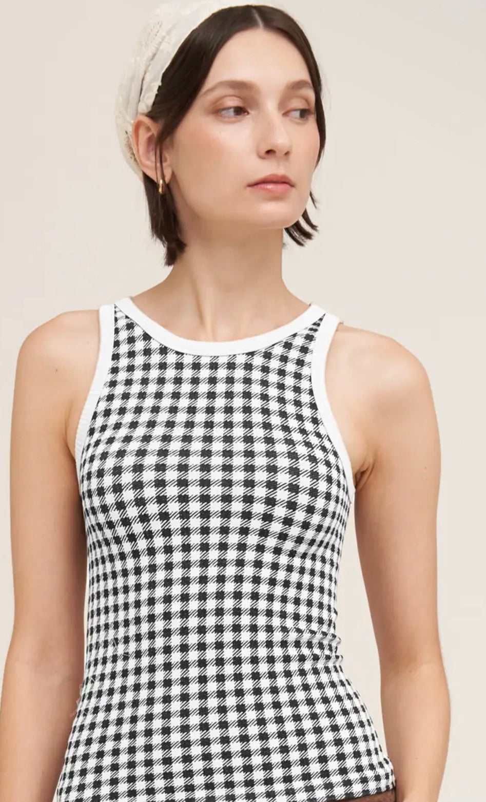 Check It Out NIKIBIKI High-Neck Tank Top