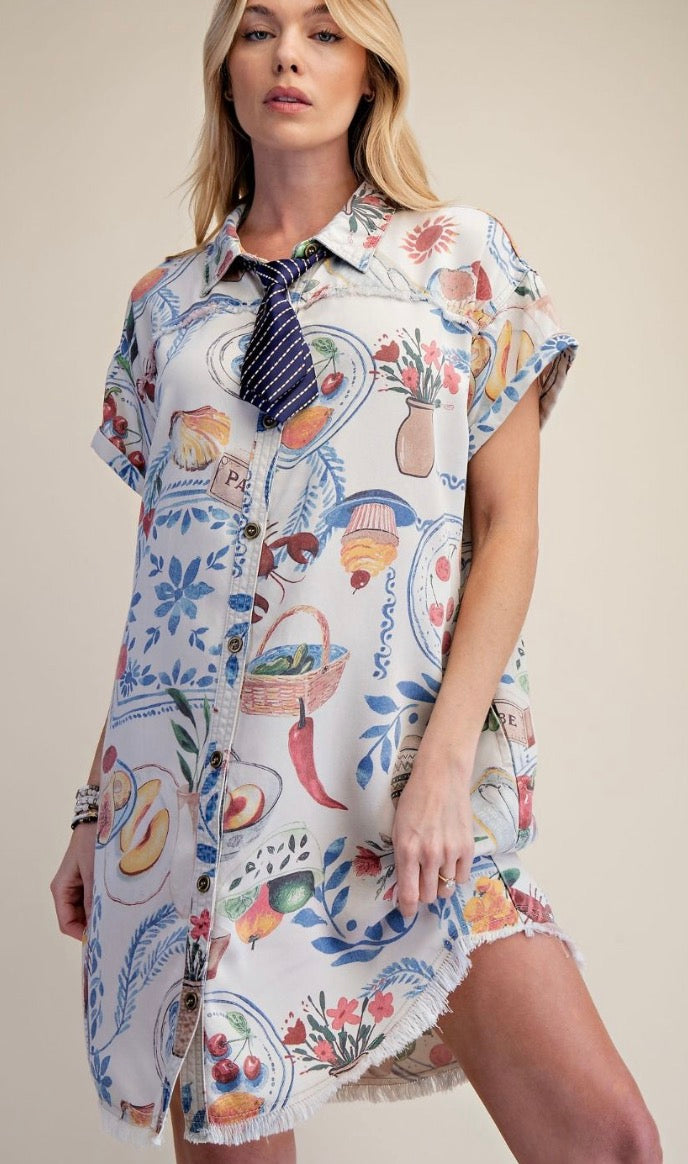 Meadow Market Shirt Dress