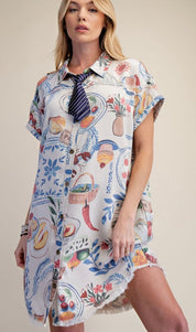 Meadow Market Shirt Dress