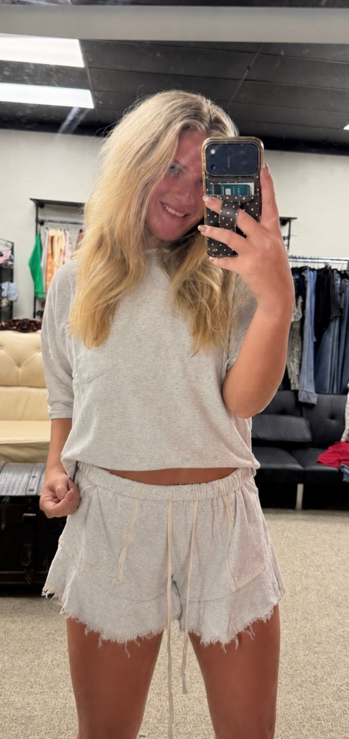 Easy Days Mineral-Wash Short Set
