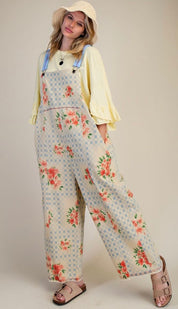 Sunwashed Garden Overalls