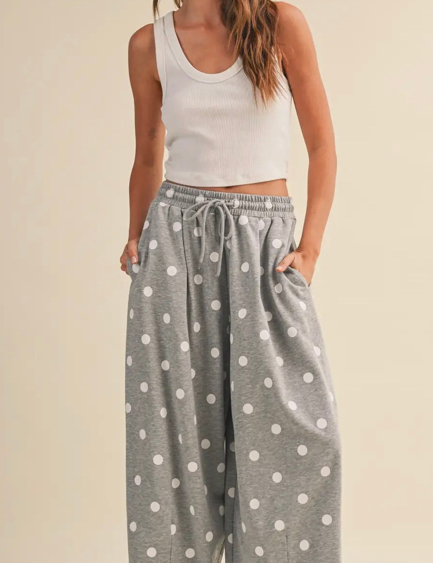 Dotty sweatpants