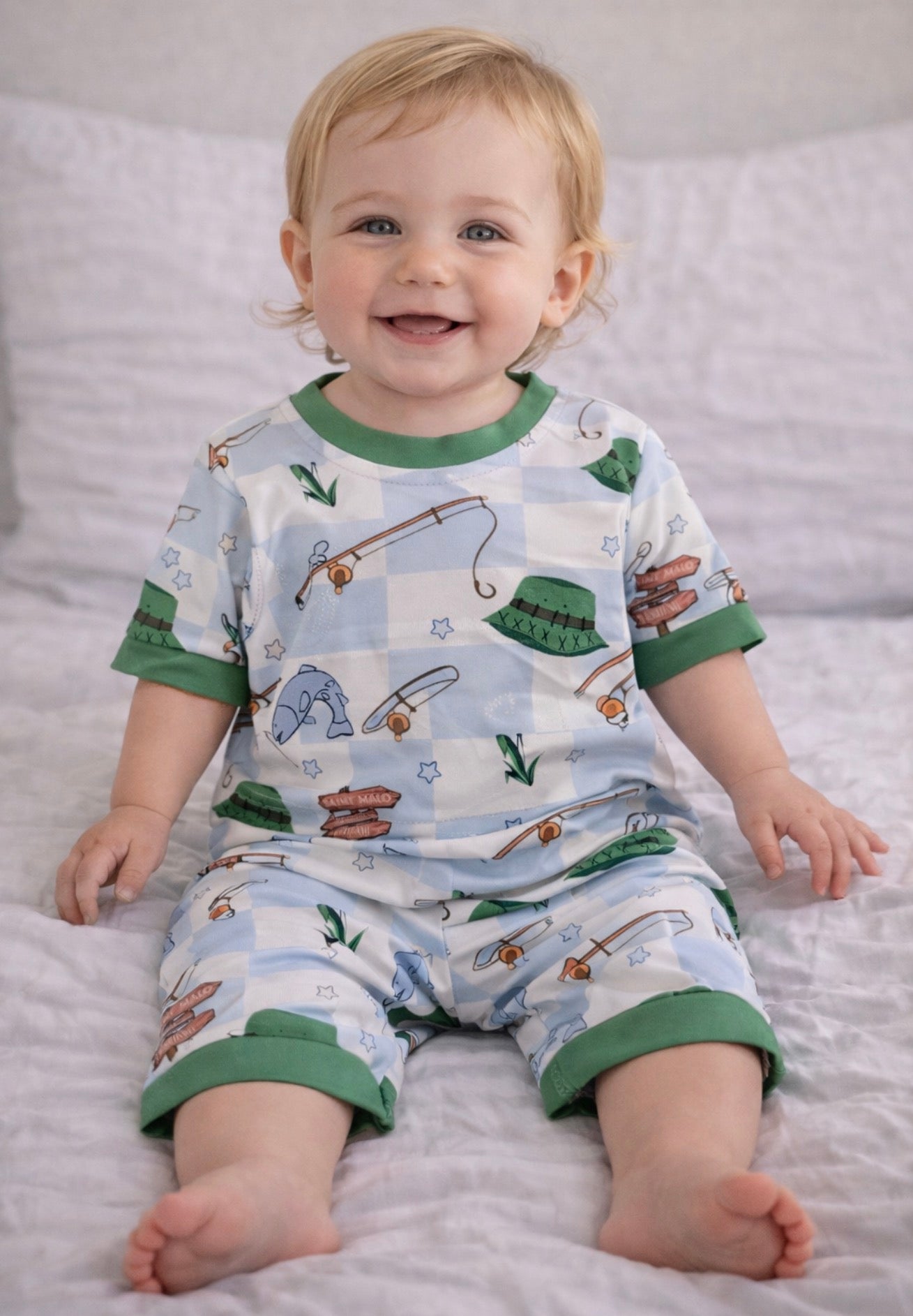 Fisherman’s checkered set