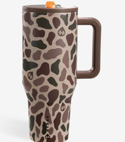 HydroJug 40oz Traveler Tumbler – Classic Stripe | Leakproof Insulated Travel Cup