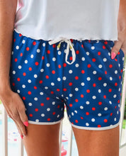Red & white polka dot Jess Lea shorts