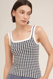 Checkmate NIKIBIKI Square-Neck Tank Top
