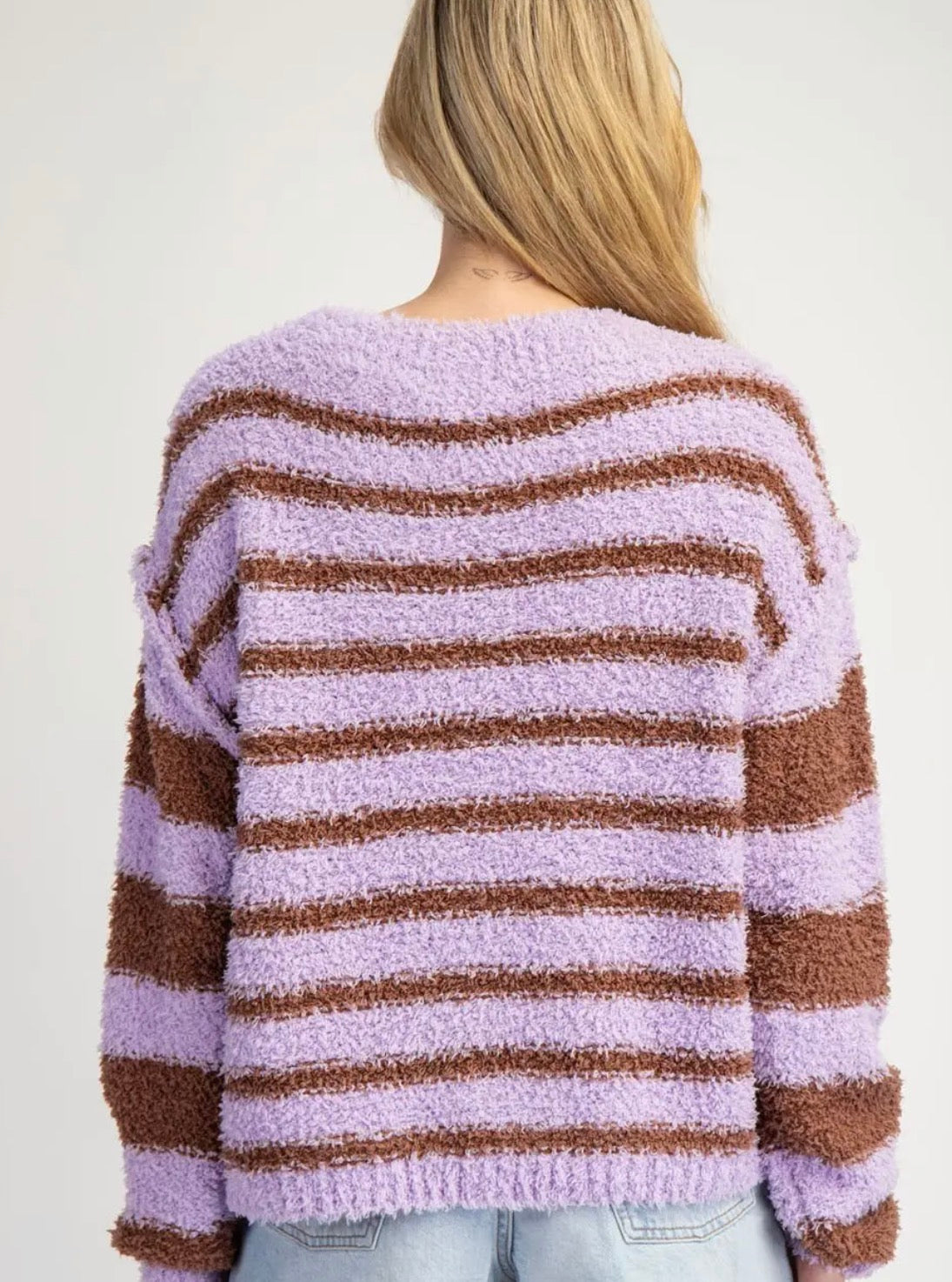 Lilac hazelnut sweater