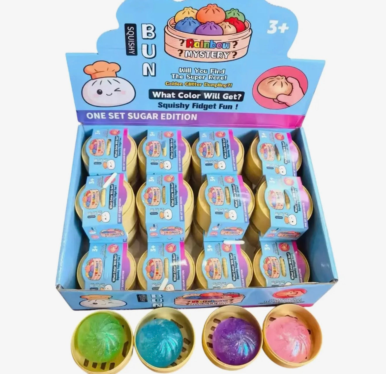 Viral Glitter mystery dumpling