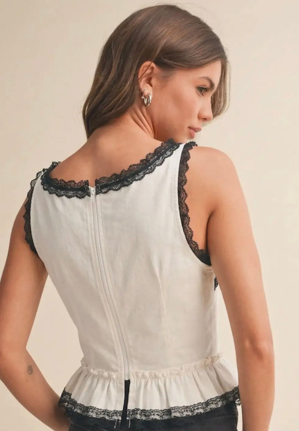 Midnight Lace Darling Tank