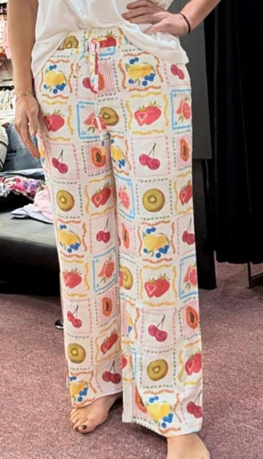 Fruit stamp pants