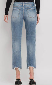 Lovervet mid rise cropped Stella jeans
