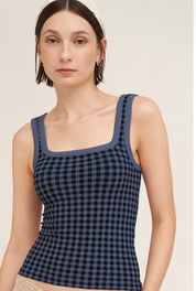 Checkmate NIKIBIKI Square-Neck Tank Top