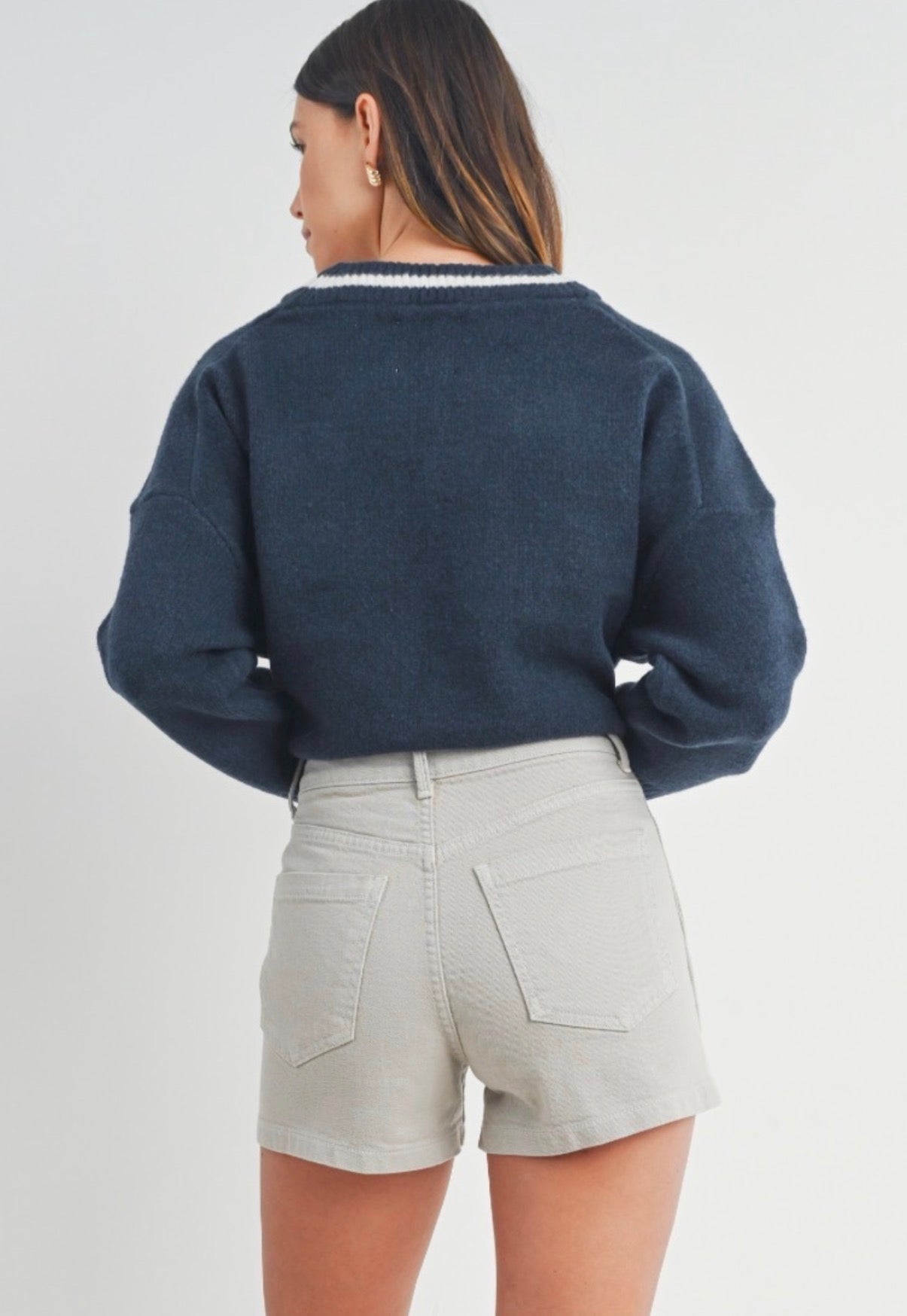 JBD Moonstone High-Waisted Utility Shorts