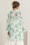 Green swim cover up