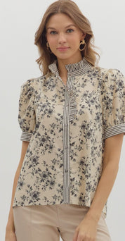 Eloise button up blouse
