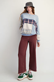 Plaid Escape Pullover