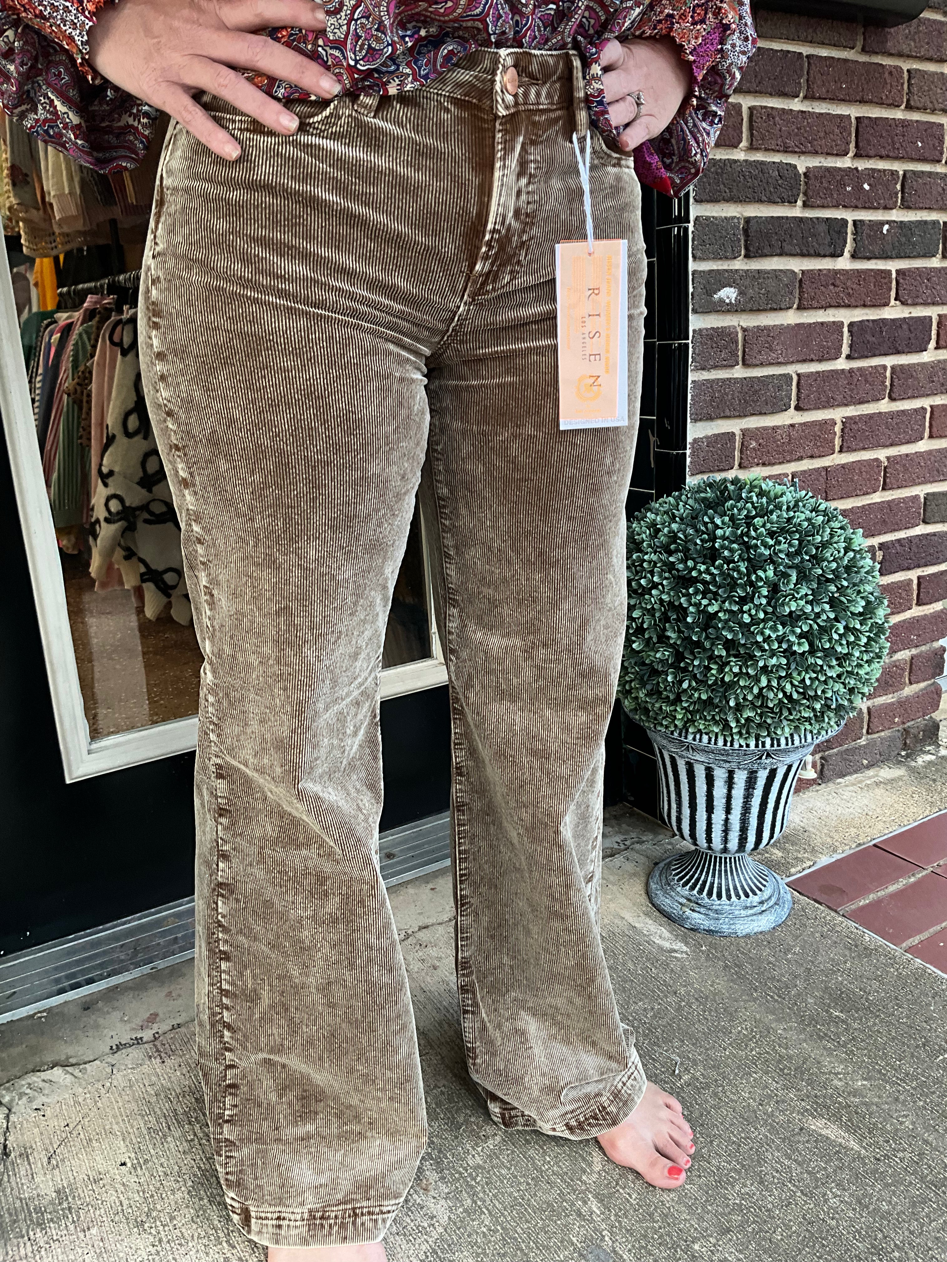 Risen corduroy wide leg Jean