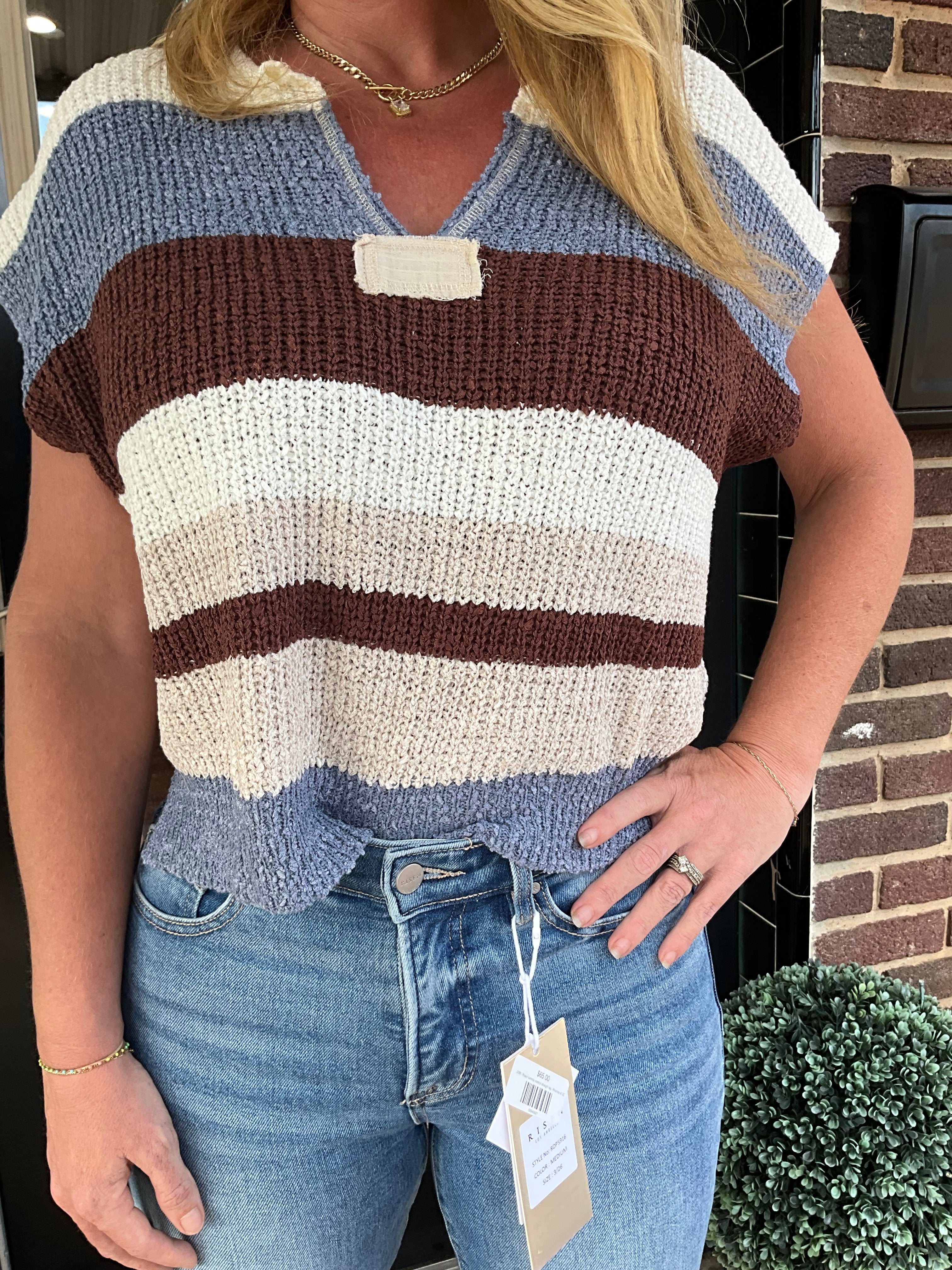 Knit sweater