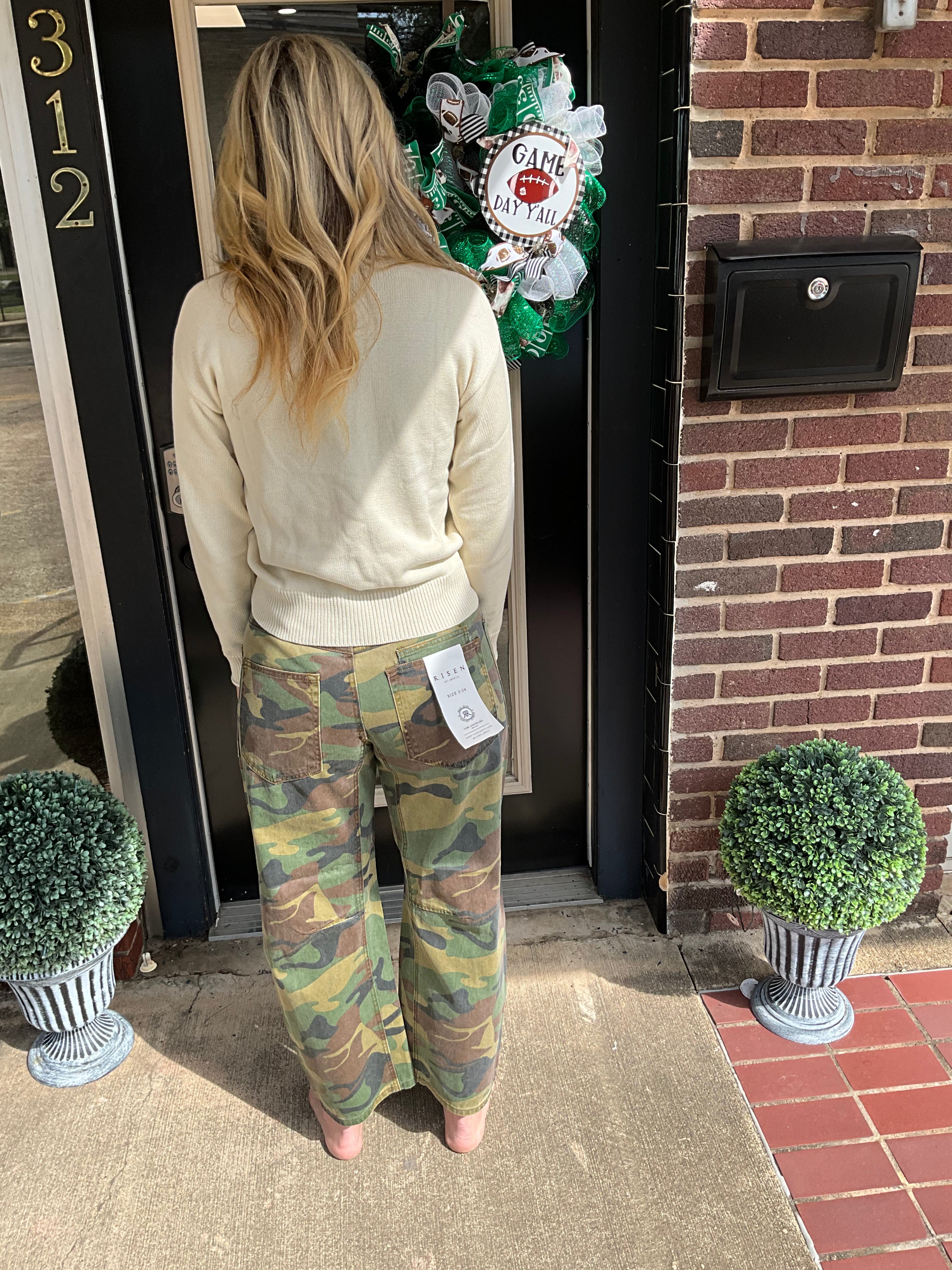 Camo relaxed barrel