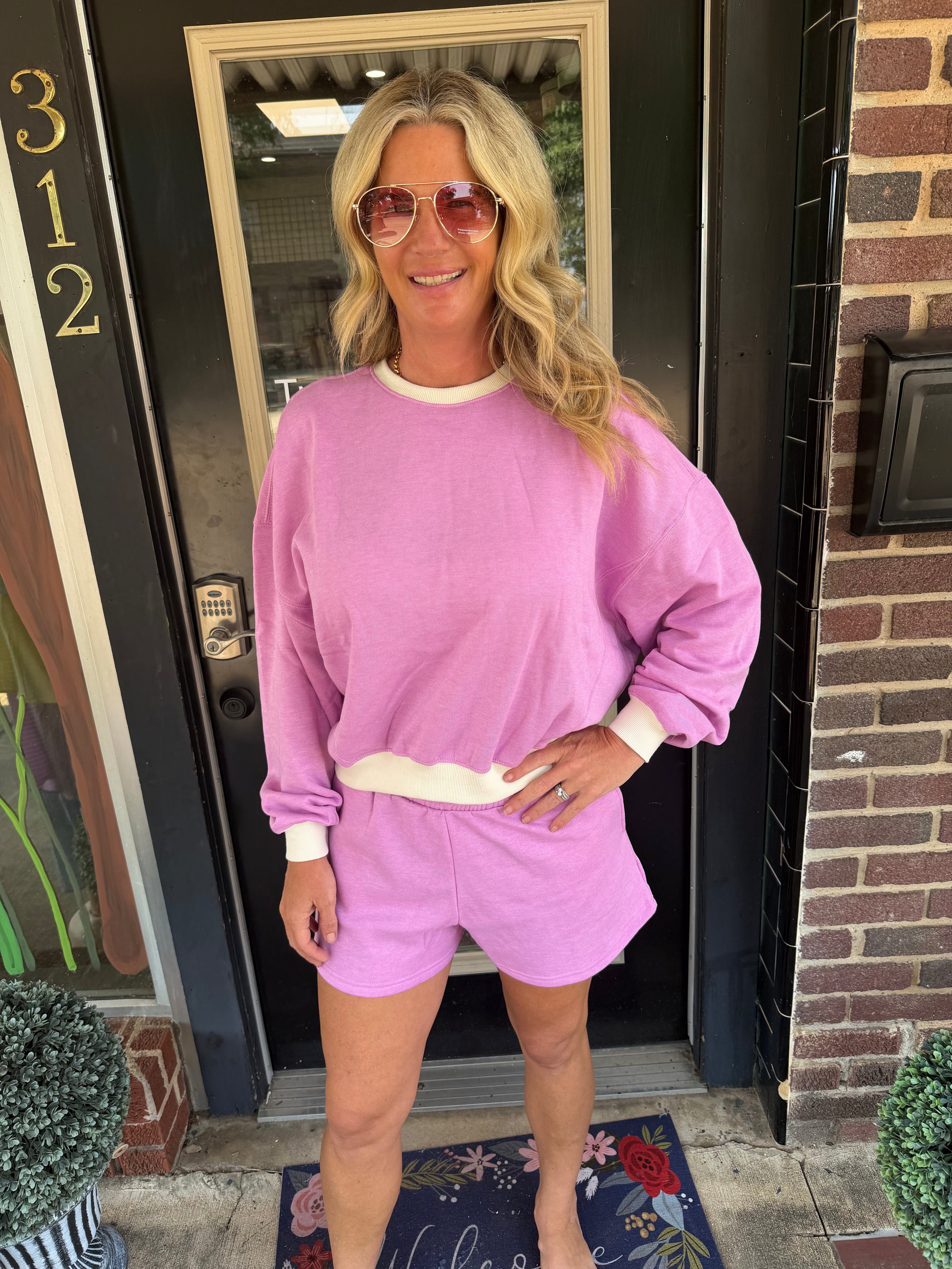 Cozy Days Contrast Lounge Set