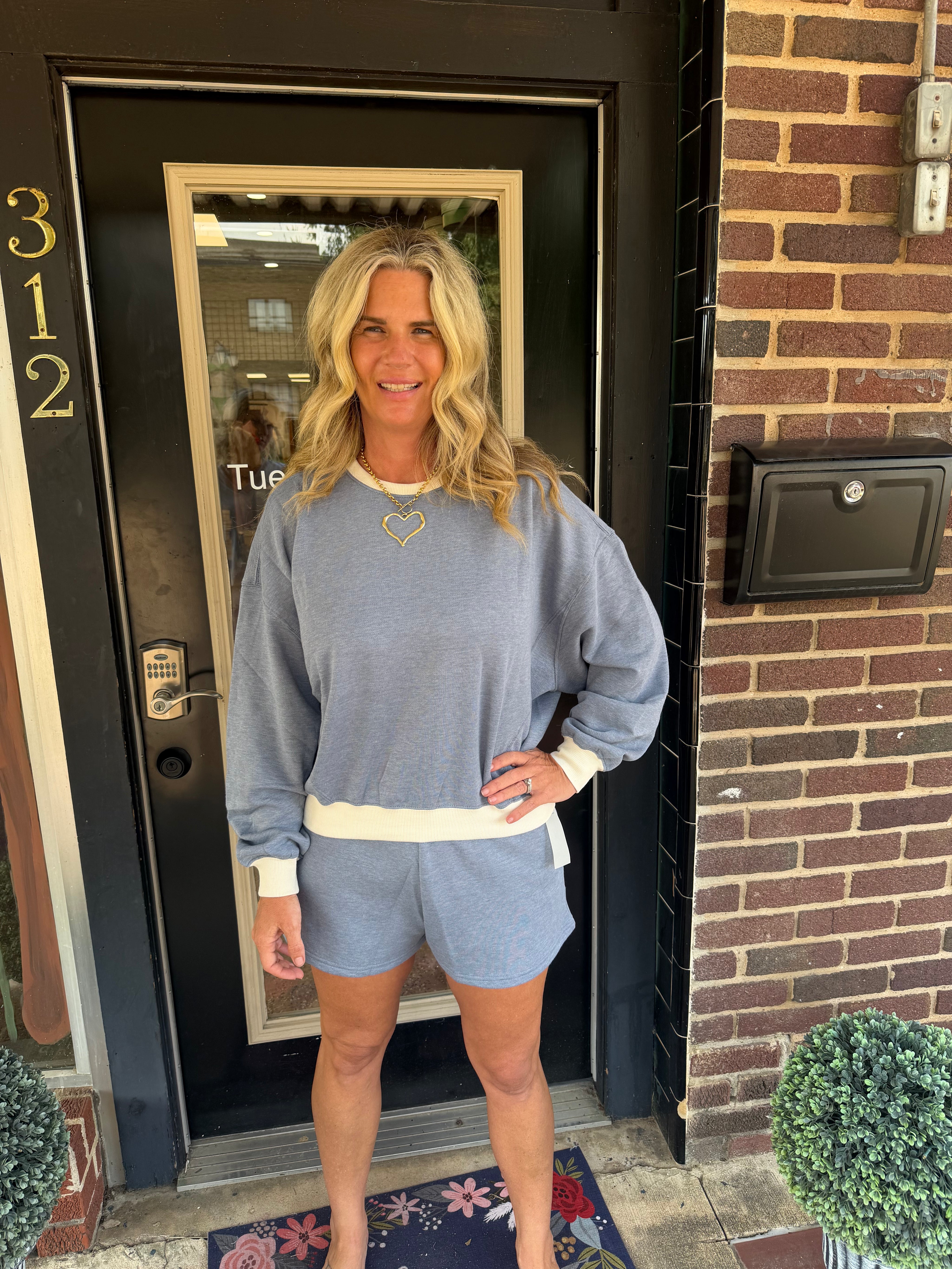 Cozy Days Contrast Lounge Set