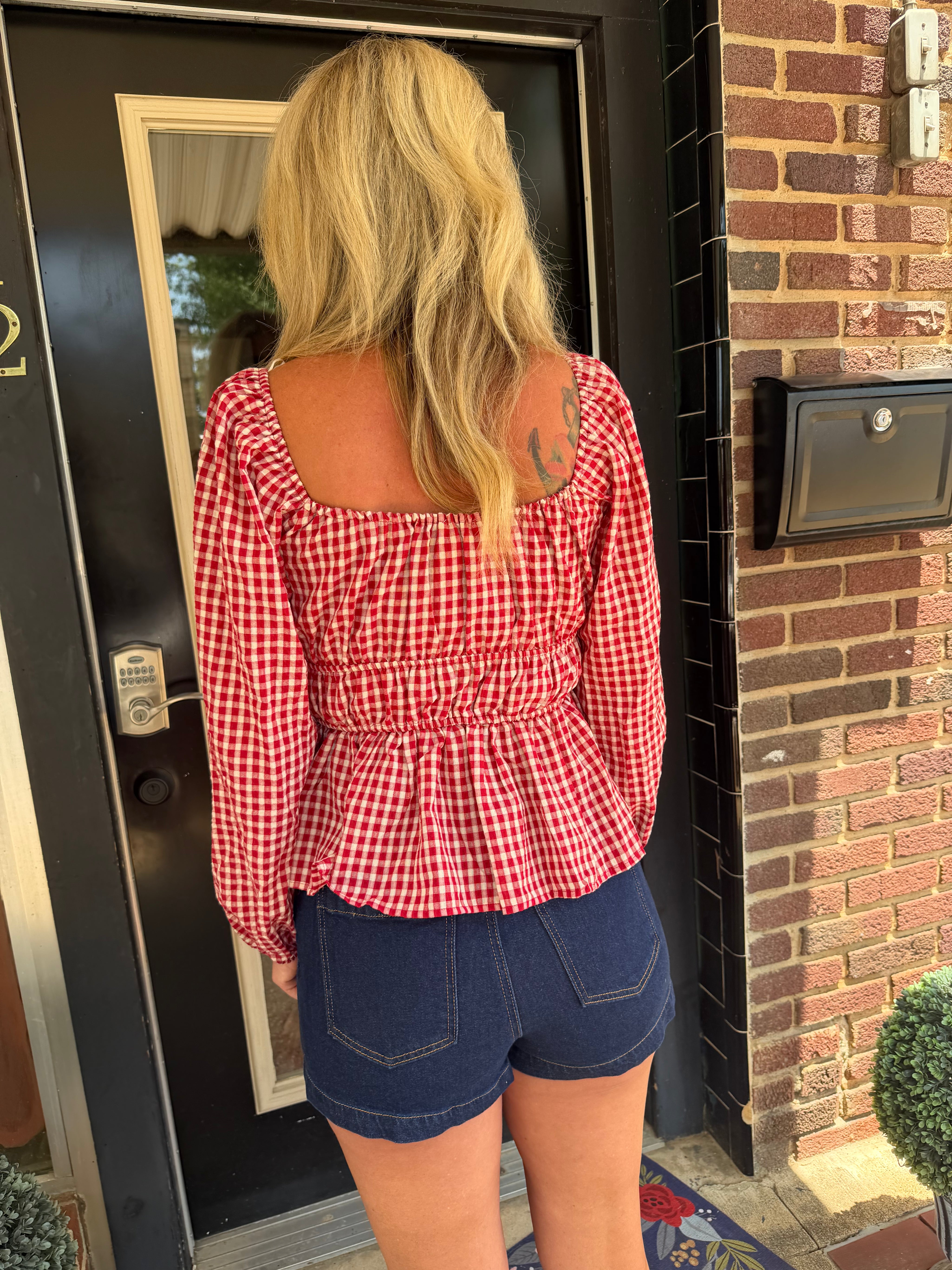 Harbor Blue Utility Denim Skort