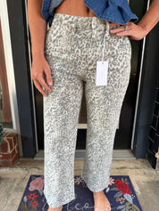 Wild Side Vervet Animal Print Jeans