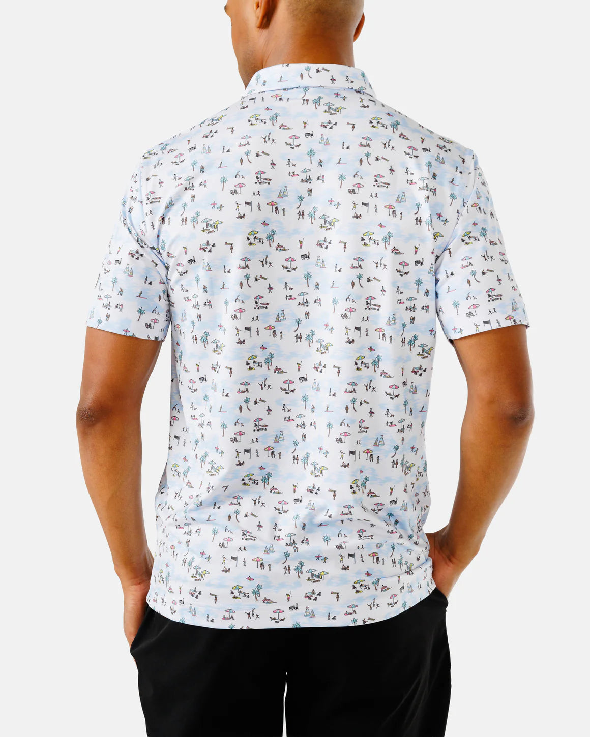 Beached It Men’s Polo