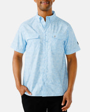 Migration Men's Outpost Short-Sleeve Button-Down Shirt - UPF 40+