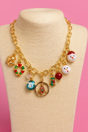 Holiday charm set- gold
