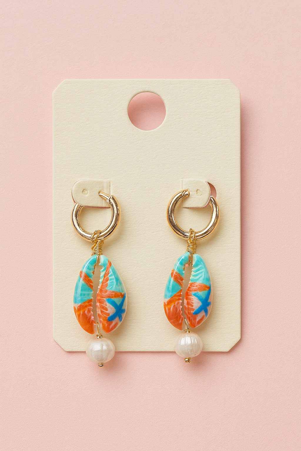 Happy girl earrings