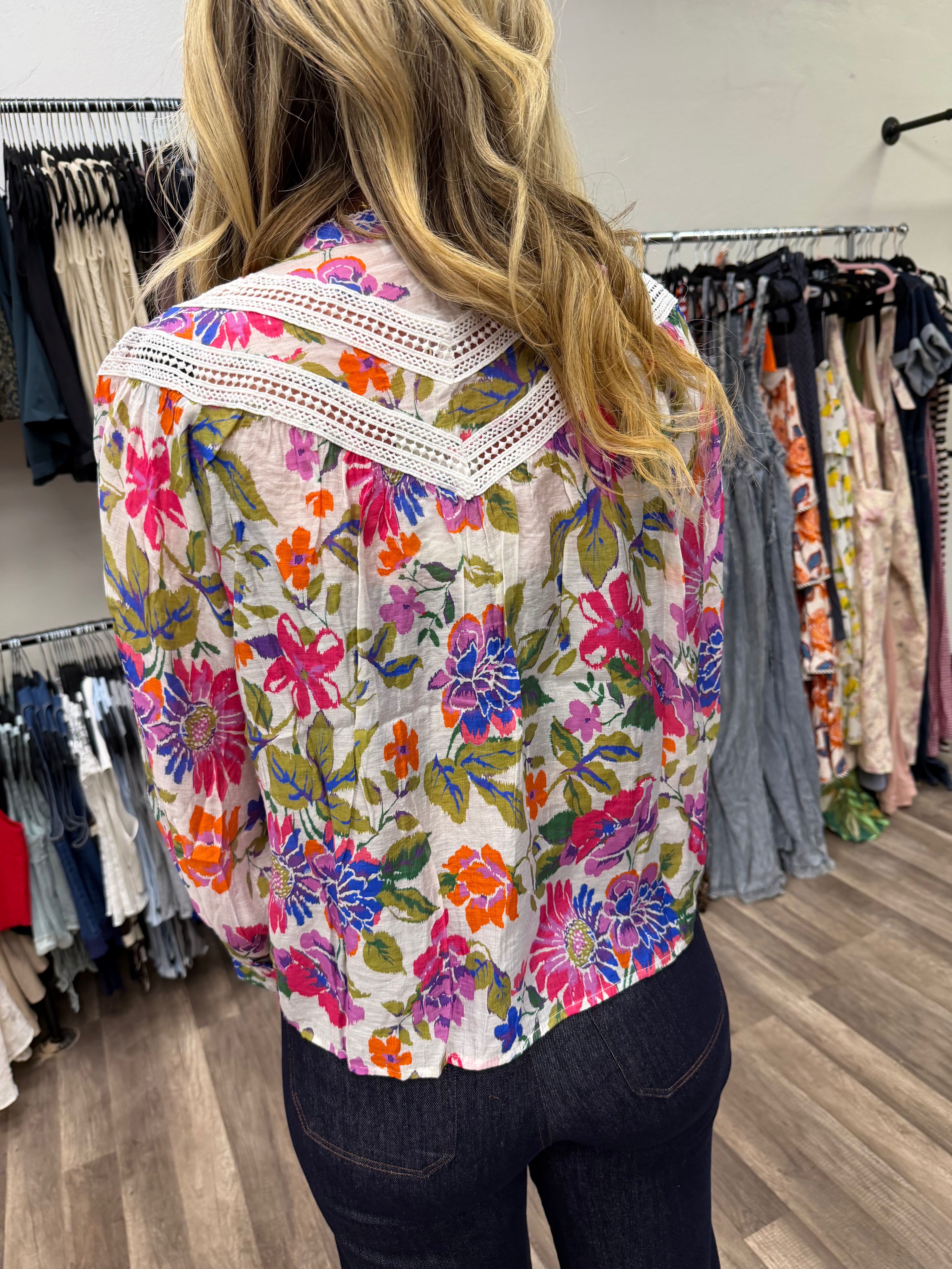 Wildflower whisper blouse