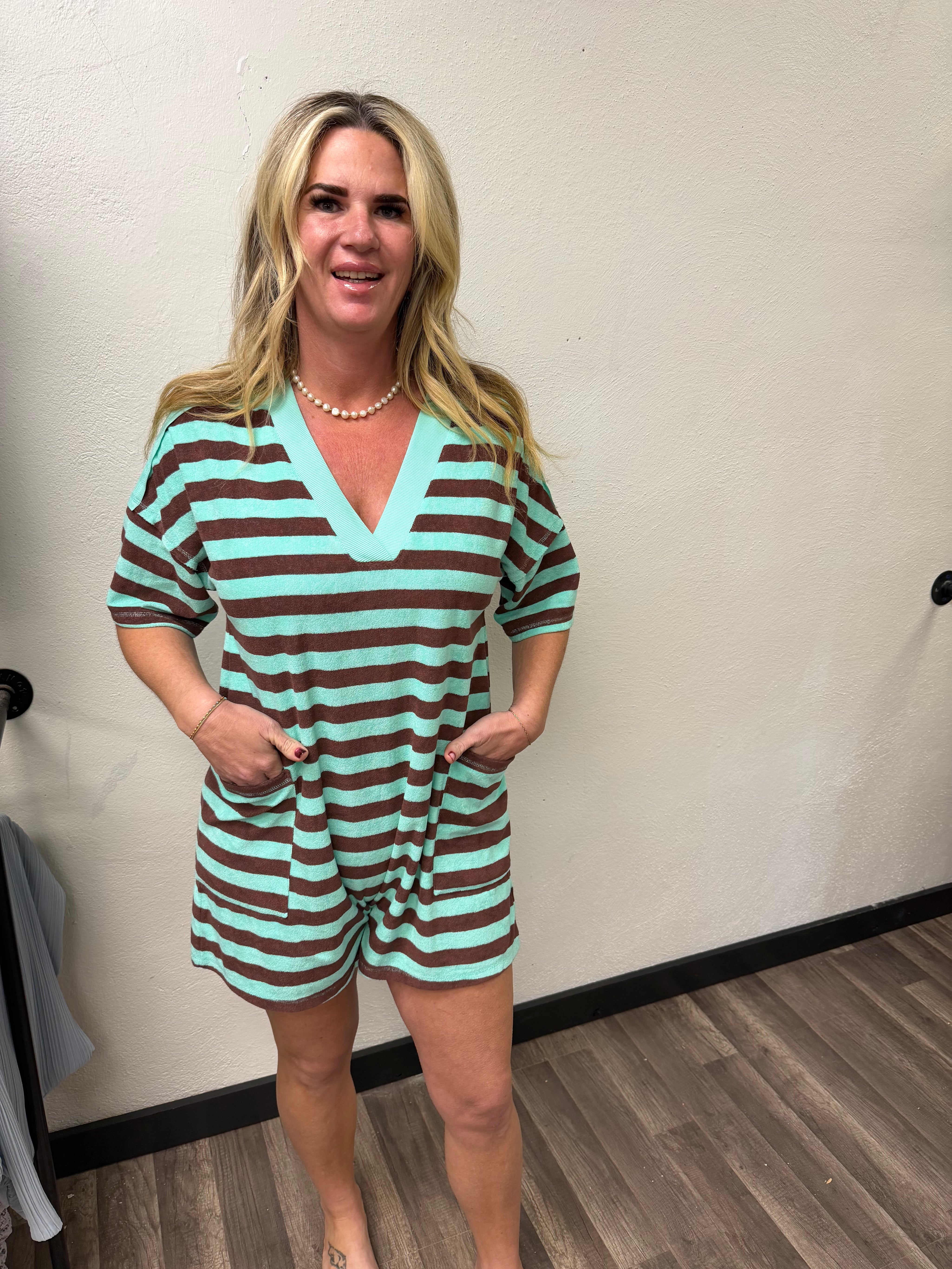 Sunny girl romper