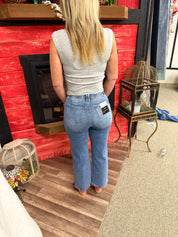 Saige cropped straight leg