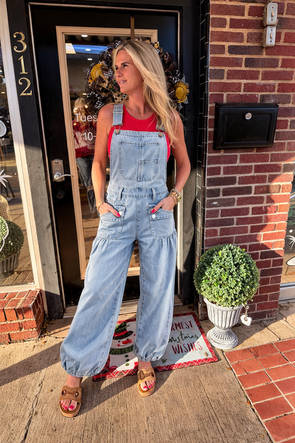 The Downtown Darling Overalls