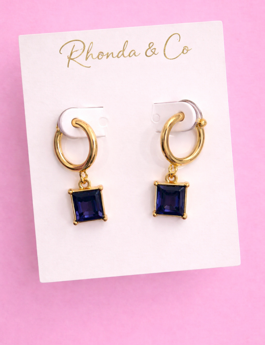 Modern Muse Huggie Earrings