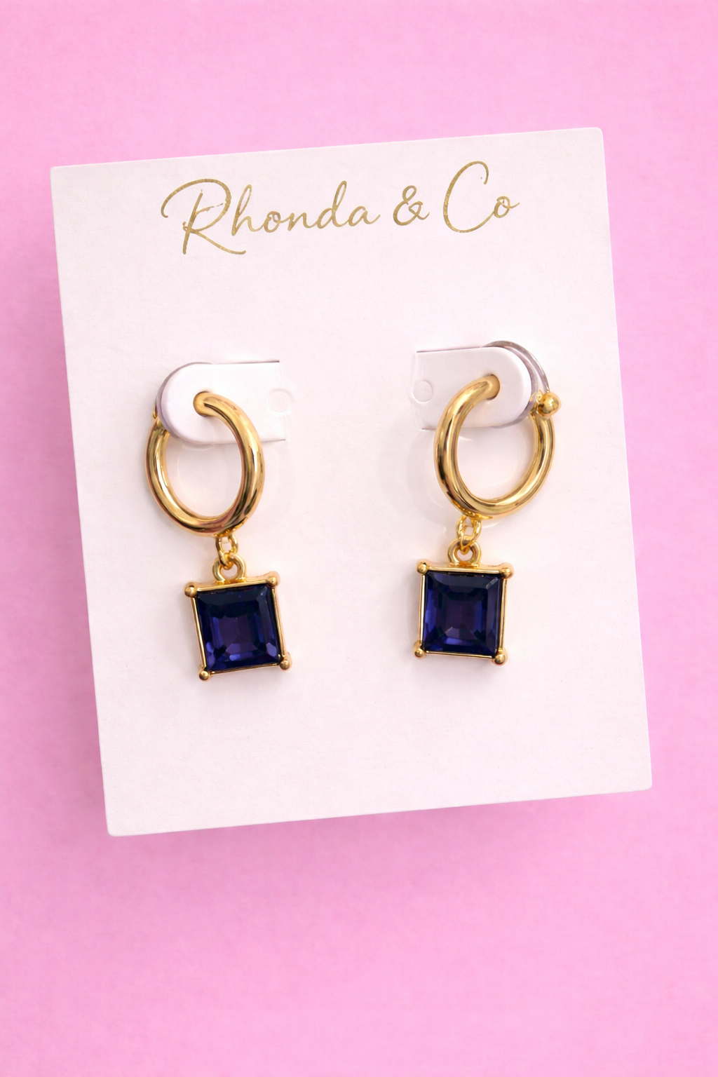 Modern Muse Huggie Earrings