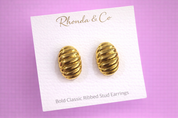 Ribbed Studs