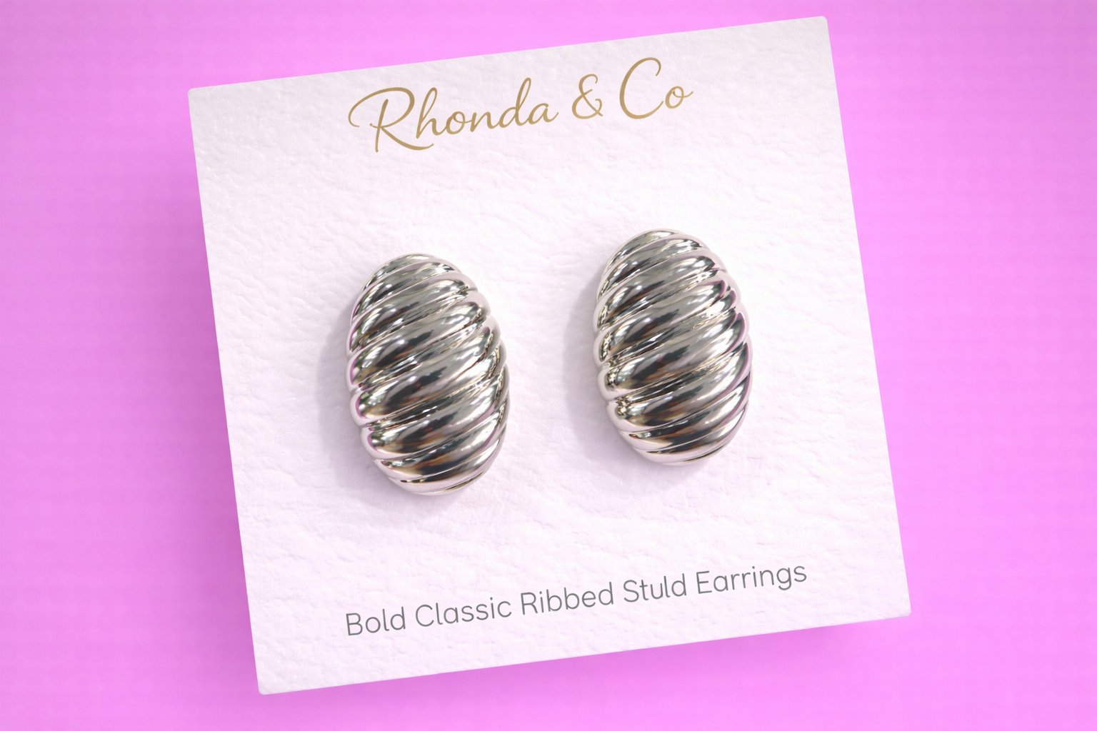 Ribbed Studs
